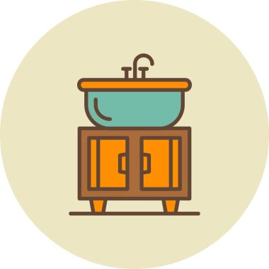 Washbasin Yaratıcı Simgeler Tasarımı