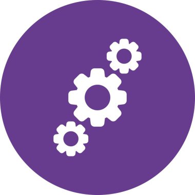 Dişli Yaratıcı Simgeler Tasarımı