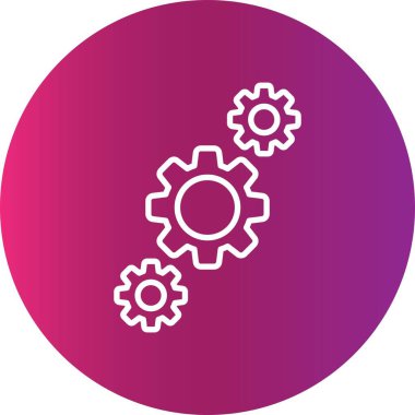 Dişli Yaratıcı Simgeler Tasarımı