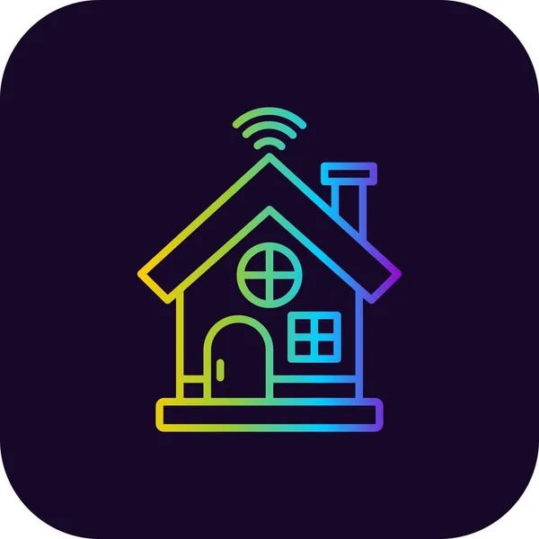 House Creative Icons Desig — Stock vektor