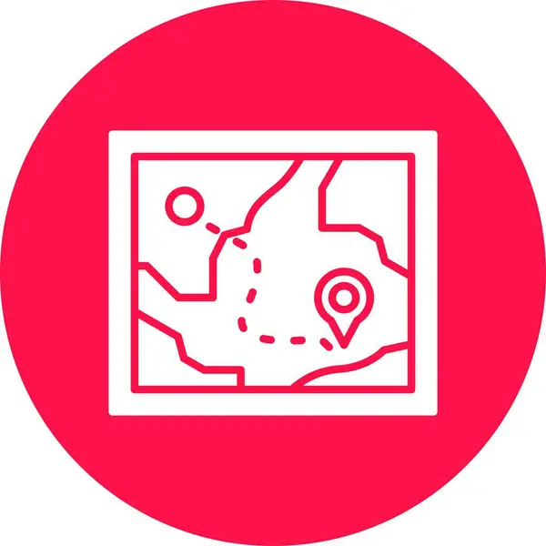 Map Creative Icons Desig — Stock Vector