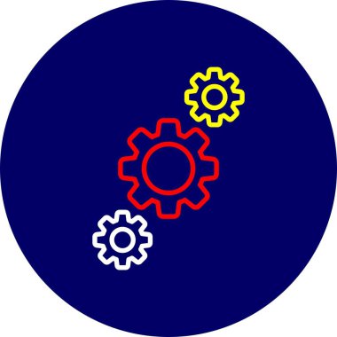 Dişli Yaratıcı Simgeler Tasarımı