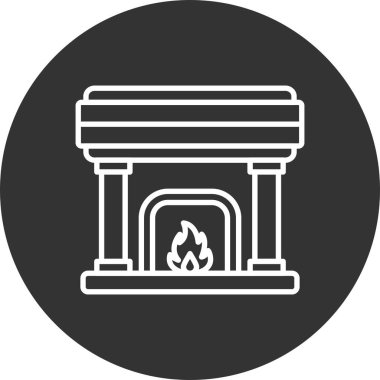 Fireplace Creative Icons Desig