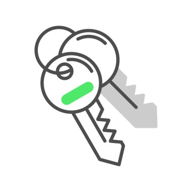 Keys Creative Icons Desig