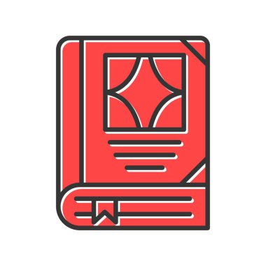 Kapatılan Kitap Yaratıcı Simgeler Tasarımı