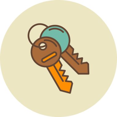 Keys Creative Icons Desig