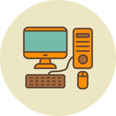 Computer Creative Icons Desig