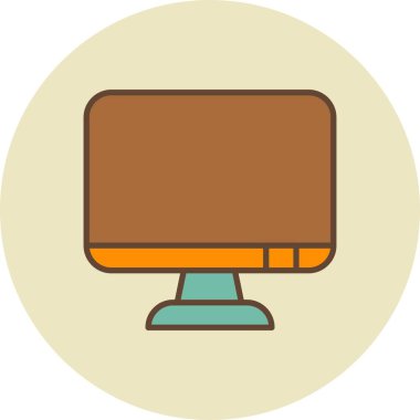 Projector Screen Creative Icons Desig