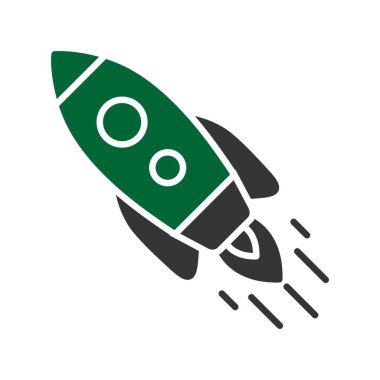  Inclined Rocket Creative Icons Desig