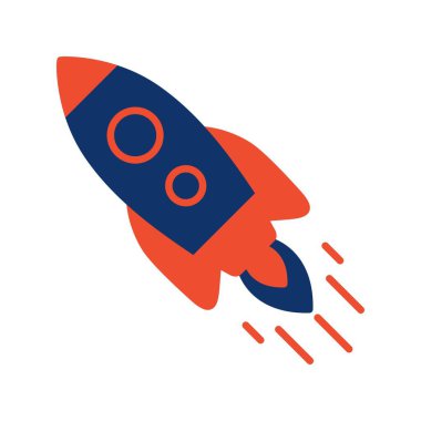  Inclined Rocket Creative Icons Desig