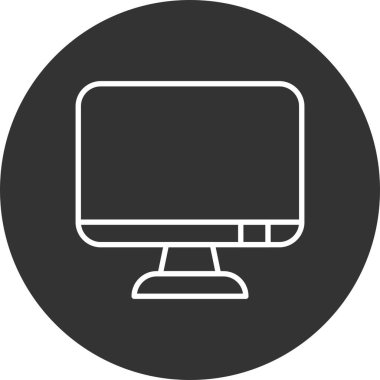 Projector Screen Creative Icons Desig