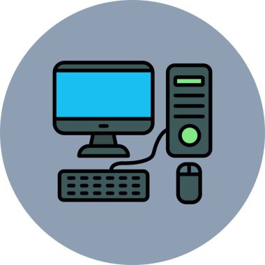 Computer Creative Icons Desig