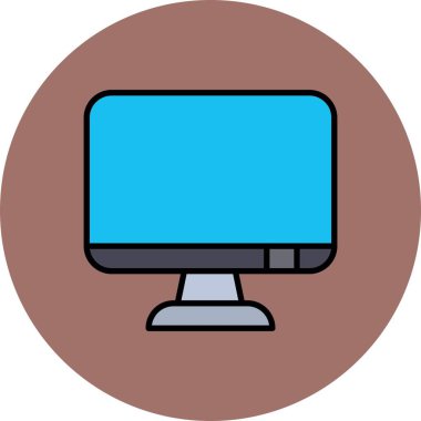 Projector Screen Creative Icons Desig