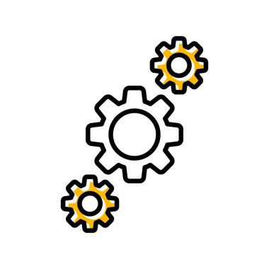 Dişli Yaratıcı Simgeler Tasarımı