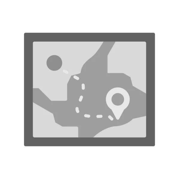 Map Creative Icons Desig — Vetor de Stock
