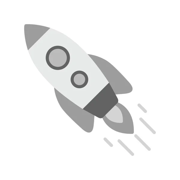 Inclined Rocket Creative Icons Desig — Διανυσματικό Αρχείο