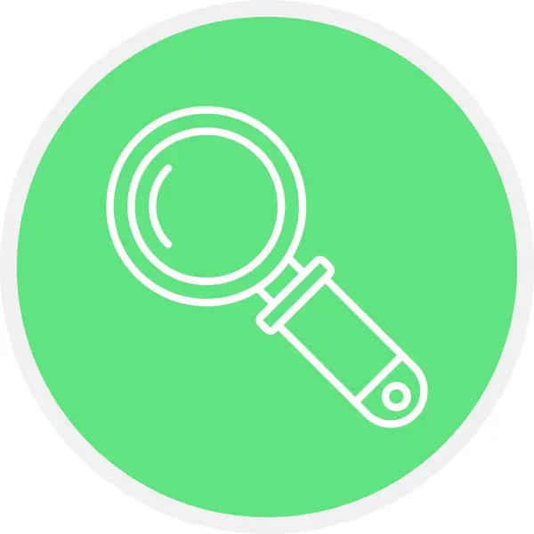 Magnifying Glass Creative Icons Desig — 스톡 벡터