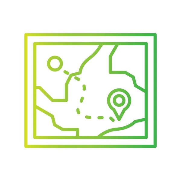 Map Creative Icons Desig — 图库矢量图片