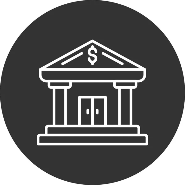 Bank Creative Icons Desig — Stockvektor
