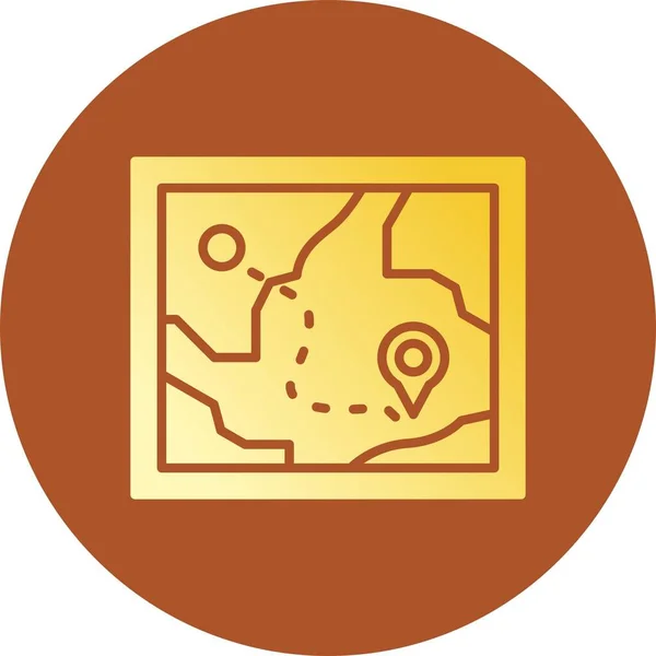 Map Creative Icons Desig — стоковый вектор