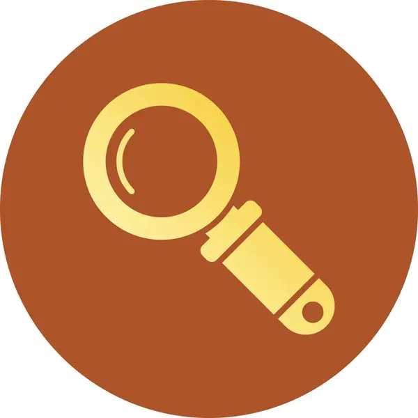 Magnifying Glass Creative Icons Desig — Stockvector