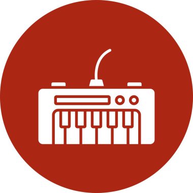  Piyano Klavyesi Yaratıcı Simgeler Tasarımı