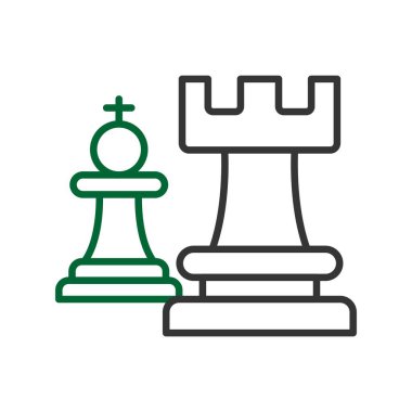  Satranç Parçası Yaratıcı Simgeler Tasarımı