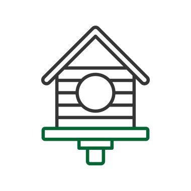 Kuş Evi Yaratıcı Simgeleri Tasarımı