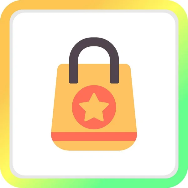 Shopping Bag Creative Icons Desig — Vetor de Stock