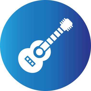  Akustik Gitar Yaratıcı Simgeler Tasarımı