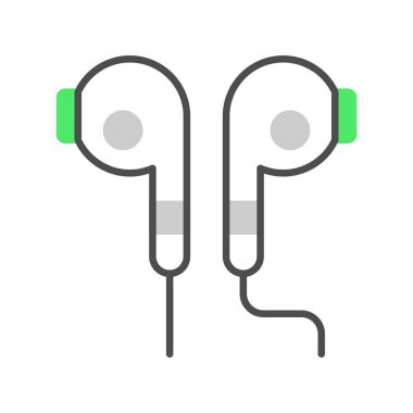 Kulaklıklar Yaratıcı Simgeler Tasarımı