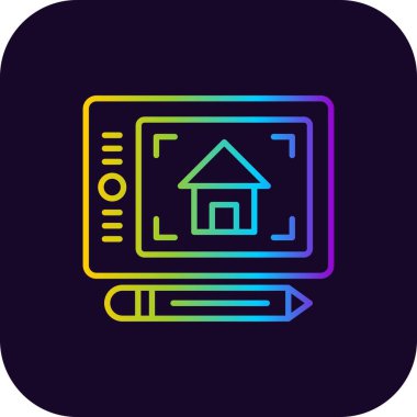  Dijital Çizim Yaratıcı Simgeleri Tasarımı