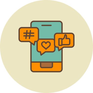 Social Media Creative Icons Desig