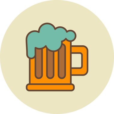 Bira Yaratıcı Simgeler Tasarımı