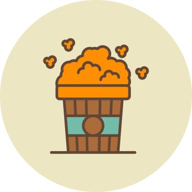 Popcorn Creative Icons Desig