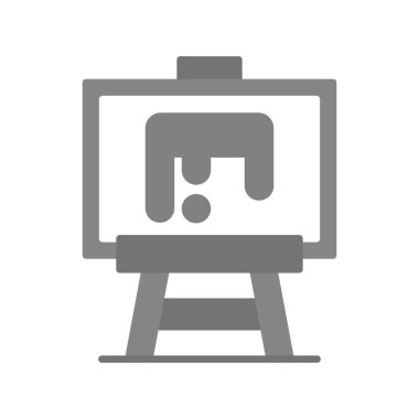 Paint Canvas Creative Icons Desig