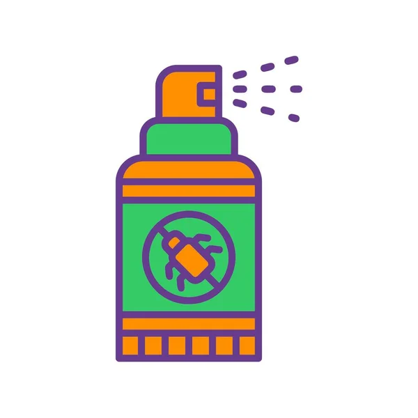 Spray Bottle Creative Icons Desig — Vetor de Stock
