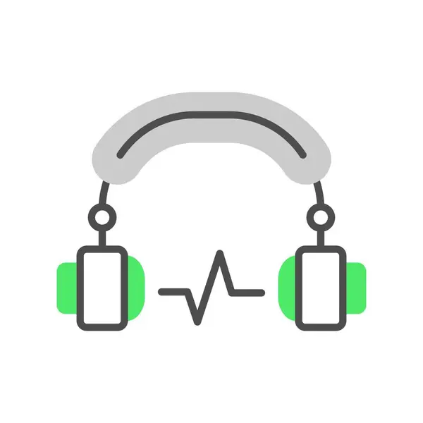 耳机创意图标设计 — 图库矢量图片