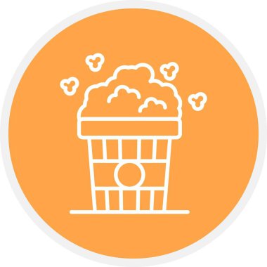 Popcorn Creative Icons Desig