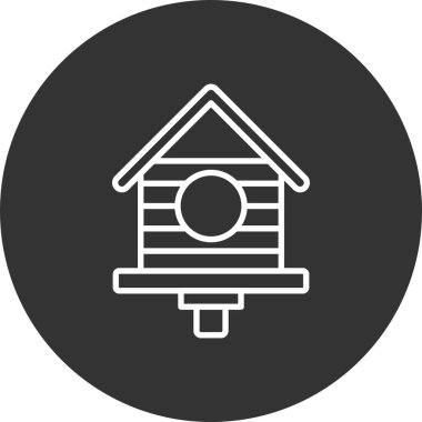 Kuş Evi Yaratıcı Simgeleri Tasarımı