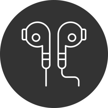 Kulaklıklar Yaratıcı Simgeler Tasarımı