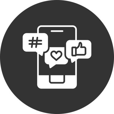 Sosyal Medya Yaratıcı Simgeler Tasarımı