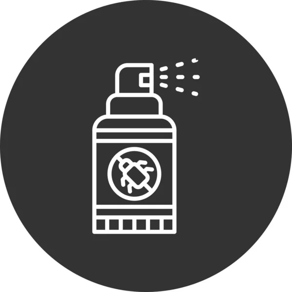 Spray Bottle Creative Icons Desig — Vetor de Stock