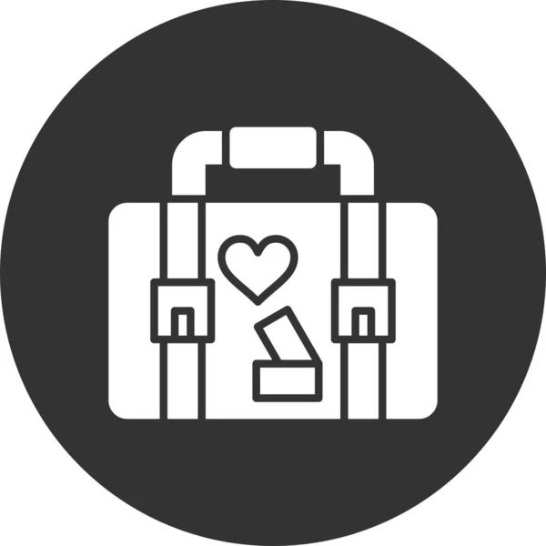 Suitcase Creative Icons Desig — 图库矢量图片