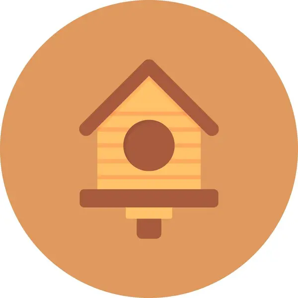 Birdhouse Ícones Criativos Desig —  Vetores de Stock