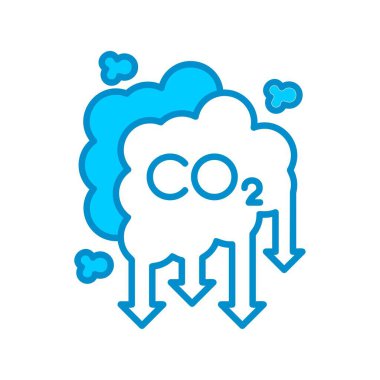 Hava Kirliliği Yaratıcı Simgeler Desig