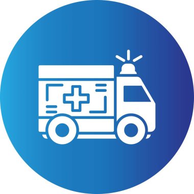 Ambulans Yaratıcı Simgeler Tasarımı