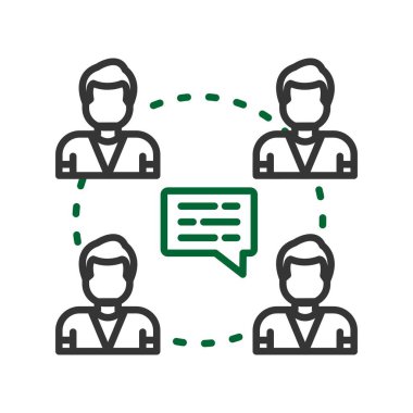 İletişim Yaratıcı Simgeler Tasarımı