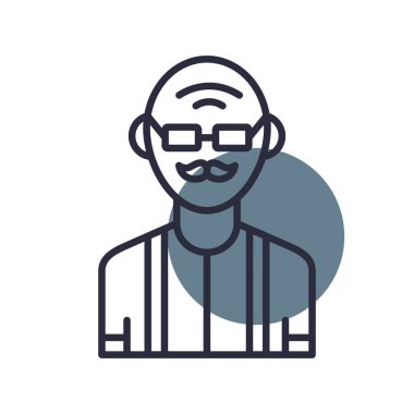  Old Man Creative Icons Desig