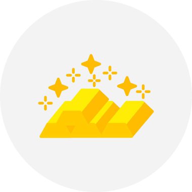  Gold Ingots Yaratıcı Simgeler Tasarımı
